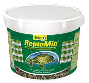 Tetra ReptoMin (ведро) 10литров  палочки  основной корм для водных черепах