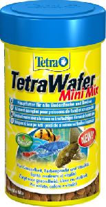 Tetra Wafer Mini Mix (чипсы ) 100 мл.  корм для всех донных рыб и ракообразных