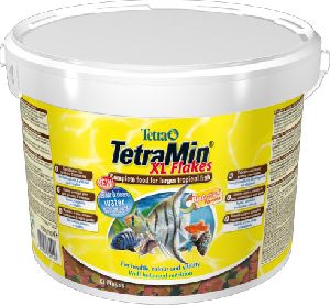 TetraMin XL 10 л.(ведро) крупные хлопья