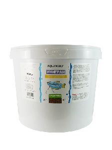 "УНИГРАН" 10 литров (4 2 кг) гранулированный корм для мелких и средних аквариумных рыб NEW